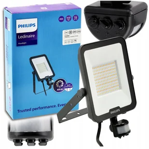 Halogen LED Philips Naświetlacz 50W 6000lm CCT Z Czujnikiem Ruchu Czujka - Lampy ogrodowe - miniaturka - grafika 1