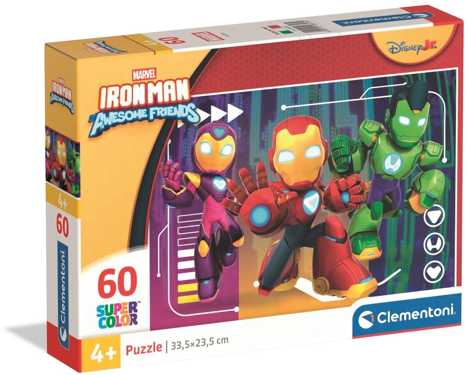 CLE puzzle 60 SuperKolor IronMan_...Friends 26313