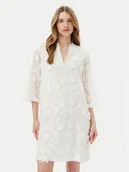 Sukienki - JOOP! Sukienka koktajlowa 58 252D58Delina 30046677 Écru Regular Fit - miniaturka - grafika 1