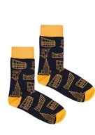 Skarpetki męskie - Skarpetki Wycieczka po Warszawie 36-41 - miniaturka - grafika 1