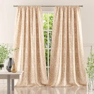 Zasłony - Zasłona Kamea złota na taśmie marszczącej szerokość 170x250cm - miniaturka - grafika 1