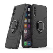 Etui i futerały do telefonów - Ring Armor pancerne hybrydowe etui pokrowiec + magnetyczny uchwyt Samsung Galaxy A50s / Galaxy A50 / Galaxy A30s czarny - miniaturka - grafika 1