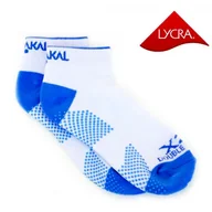 Skarpetki damskie - Skarpetki Karakal Socks X2+ Female Trainer White/Blue-36-41 - miniaturka - grafika 1