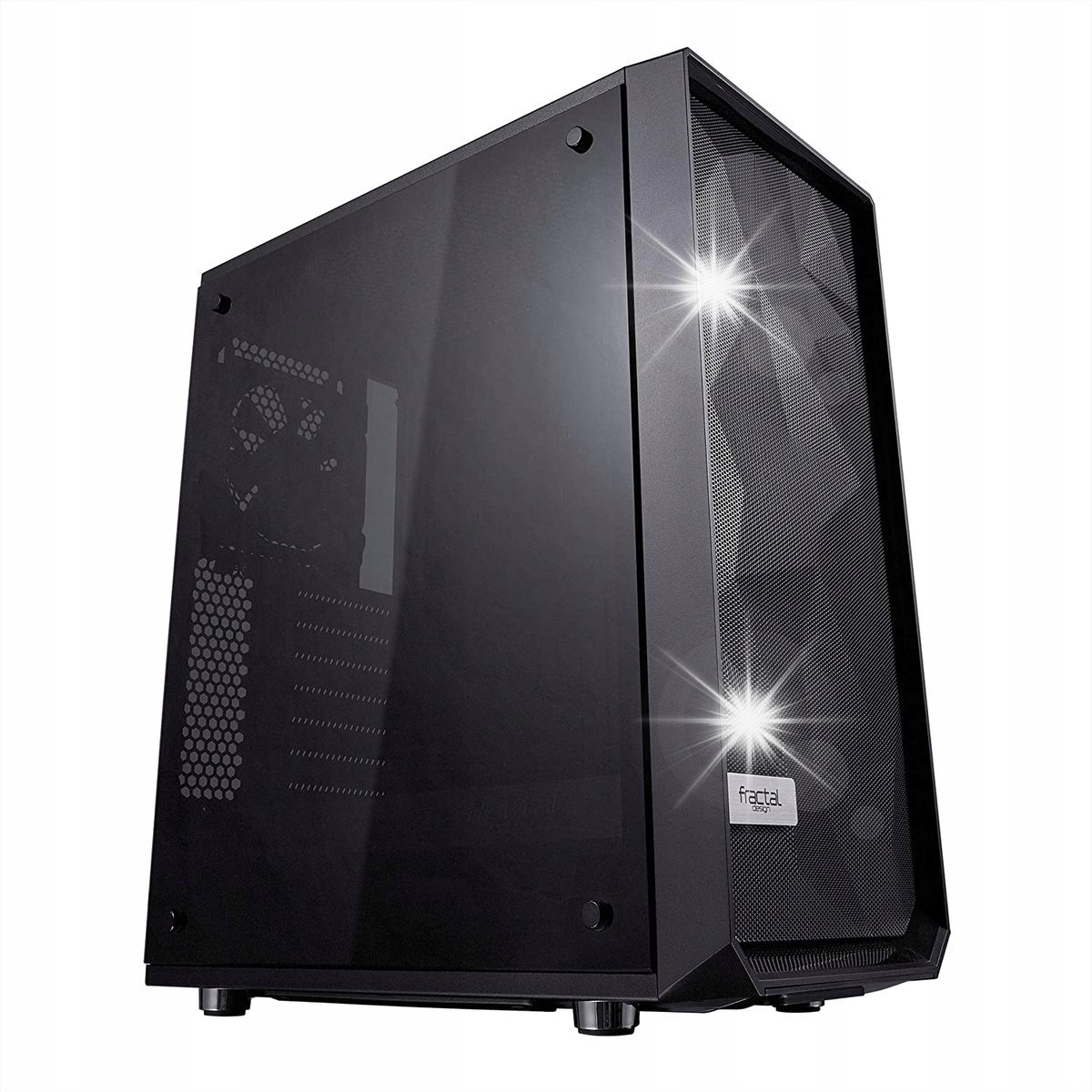 Obudowa Fractal Design Meshify C Blackout Tempered Glass Midi Tower ATX