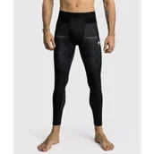 Kimona, stroje i obuwie - Venum Legginsy Kompresyjne Spats G-Fit Deep Black/Desert Sand - miniaturka - grafika 1