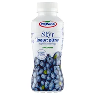 Kefiry, jogurty, maślanki - Piątnica - Skyr jogurt typu islandzkiego jagoda - miniaturka - grafika 1