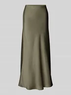 Spódnice - Długa spódnica z satyny z elastycznym pasem model ‘Vicky’ - miniaturka - grafika 1