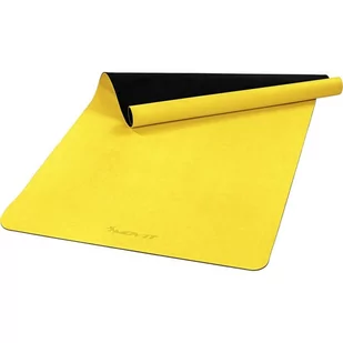 Movit Mata do ćwiczeń Yoga 190 x 100 cm żółta M77383 - Maty do ćwiczeń - miniaturka - grafika 1