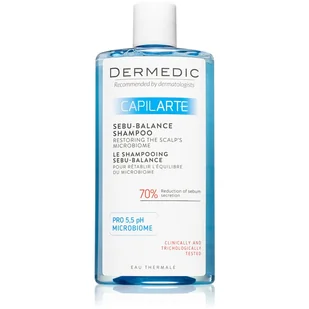 Dermedic Capilarte Sebu-balance Szampon 300ML Łzs - Szampony do włosów - miniaturka - grafika 1