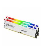 Pamięci RAM - kingston Pamięć DDR5 Fury Beast White RGB  64GB(2*32GB)/5600Mhz  CL40 - miniaturka - grafika 1