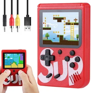 Mini konsola przenośna retro gra 400 gier 3.0 telewizyjna game box gierki - Konsole i gry retro - miniaturka - grafika 1