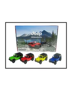 Hipo Jeep Wrangler 2018 4 kolory 1:34 hard - Samochody i pojazdy dla dzieci - miniaturka - grafika 2