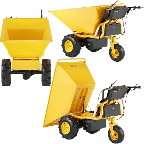 PREMIUM Wózek Elektryczny Wozidło TACZKA ELEKTRYCZNA 500KG 1000W 240l