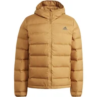 Kurtki męskie - Kurtka zimowa męska adidas HELIONIC DOWN żółta GU3953-S - miniaturka - grafika 1