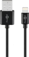 Kable USB - Kabel USB Goobay Thunderbolt - Lightning 2 m Czarny 72906 - miniaturka - grafika 1