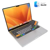 Kable USB - VerSkin Apple MacOS Shortcut Keyboard Protector - MacBook Pro 14"/16" MacBook Air 13" - miniaturka - grafika 1