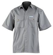Odzież robocza - LH-SHIFER koszula robocza bawełna szara  M - miniaturka - grafika 1
