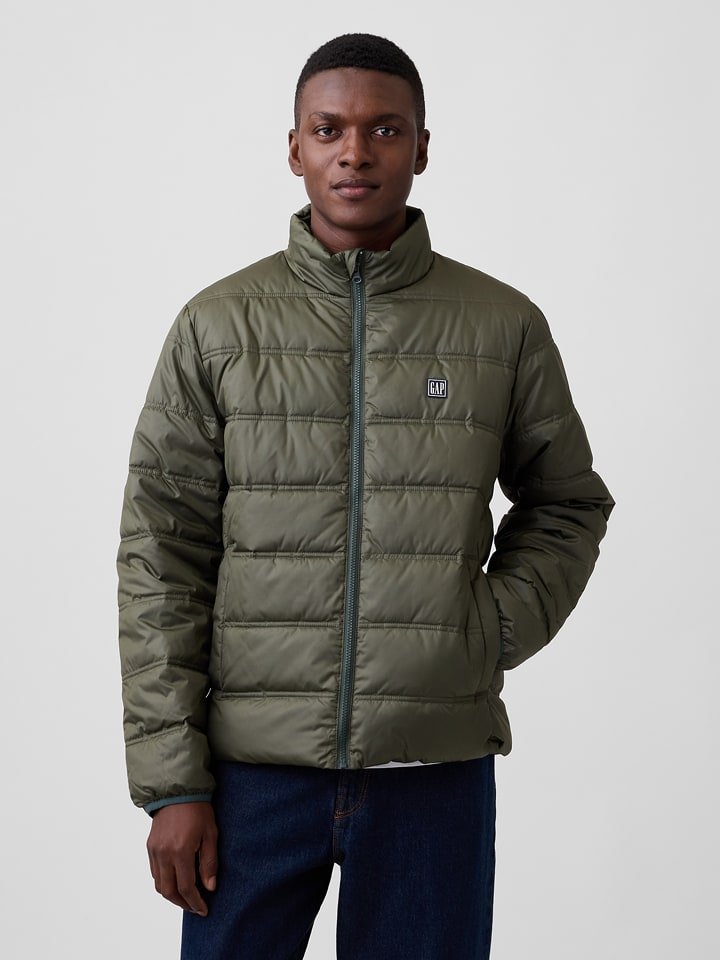 GAP Kurtka pikowana w kolorze oliwkowym