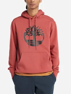 Bluza męska z kapturem Timberland TB0A2BJH S Pomarańczowa (196246843331). Bluzy z kapturem męskie - Bluzy męskie - miniaturka - grafika 1