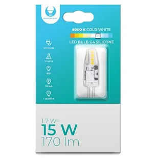 Forever Light Żarówka LED RTV003664 1.7W G4 RTV003664 - Halogeny - miniaturka - grafika 1