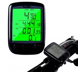 Licznik Rowerowy Bezprzewodowy Wodoodporny  Lcd 29 Funkcji Rower - Liczniki rowerowe - miniaturka - grafika 1