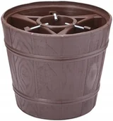 Stojaki choinkowe - Form-plastic Stojak choinkowy-donica PLANETA2 brązowy - miniaturka - grafika 1