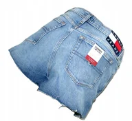 Spodenki damskie - Damskie spodenki Tommy Jeans - Denim Hotpant - DW0DW08218 oryginalne - W29 - miniaturka - grafika 1