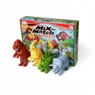 Klocki - Malblo 62010 magnetic dinozaury zwierzęta klocki magnetyczne zestaw - miniaturka - grafika 1