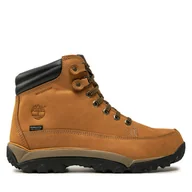 Botki męskie - Trapery Timberland Ek Rime Ridge Wp Mid TB12402R2311 Żółty - miniaturka - grafika 1