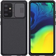 Etui i futerały do telefonów - Nillkin Etui CamShield Pro Galaxy A52 / 5G, czarne - miniaturka - grafika 1