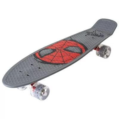 Seven Deskorolka fiszka DUŻA Spider Man - Grey 67 cm 59968