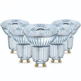 5PAK Żarówka LED GU10 4,5W = 50W 350lm 4000K Neutralna 36° CRI90 ŚCIEMNIALNA OSRAM Parathom - Żarówki LED - miniaturka - grafika 1