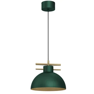 Dekoracyjna, zielono-złota lampa wisząca LX 4369 z serii ESTATE - Lampy sufitowe - miniaturka - grafika 1