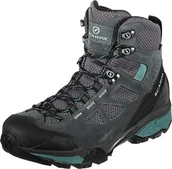 Buty trekkingowe damskie - Scarpa Damskie buty trekkingowe Zg Lite GTX Wmn, Dark Gray Lagoon Gore Tex Trml Salix Trek, 38.5 EU - miniaturka - grafika 1