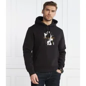 Bluzy męskie - Calvin Klein Bluza CAMO LOGO | Regular Fit - miniaturka - grafika 1