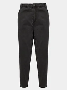 Noisy May Jeansy Agnes 27019633 Czarny Slim Fit - Spodnie damskie - miniaturka - grafika 1
