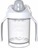 Kubki dla dzieci - Twistshake Kubek niekapek z mikserem 230 ml biały 4m+ 3120533 - miniaturka - grafika 1