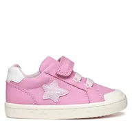 Buty dla dziewczynek - Sneakersy Geox B Gisli B551MA 01054 C8006 S Różowy - miniaturka - grafika 1