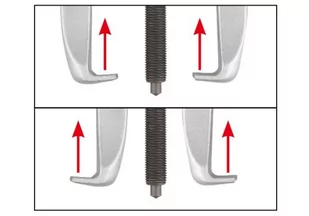 ŚCIĄGACZ DO ŁOŻYSK 2-RAMIENNY PRZESUWNY, MAKS. ŚR. ZEW. 190mm King Tony - Narzędzia warsztatowe - miniaturka - grafika 4