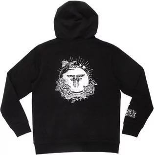 Bluzy męskie - bluza męska FALLEN CLAIRVOYANT PO HOODIE Black/White - grafika 1