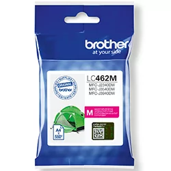 Tusz Brother LC462M 550stron Czerwony oryginalny - Tusze oryginalne - miniaturka - grafika 1