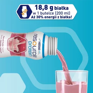 NESTLE Resource Protein smak owoców leśnych 4 x 200 ml - Żywienie medyczne - miniaturka - grafika 3