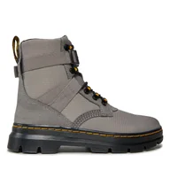 Botki damskie - Trapery Dr. Martens 27800076 Szary - miniaturka - grafika 1