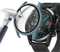 Akcesoria do smartwatchy - Etui + Szkło 2W1 Do Huawei Watch Gt 2 46Mm Zielone - miniaturka - grafika 1