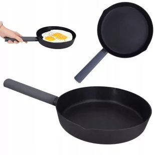 Patelnia indukcja gaz do smażenia powłoka nieprzywierająca non stick 24 cm - Patelnie - miniaturka - grafika 1