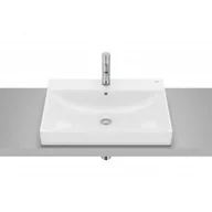 Umywalki - ROCA A32768N000 ONA Umywalka blatowa 60x45 cm z otworem na baterię Fineceramic - miniaturka - grafika 1