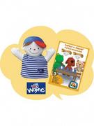 Zabawki interaktywne dla dzieci - Ks Kids Kreskówki Patrick i przyjaciele - Tworzenie z pacynką Wayne KC91102 - miniaturka - grafika 1