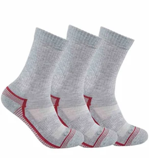 Skarpety Carhartt Force Midweight Crew 3x Grey - Skarpetki męskie - miniaturka - grafika 1