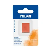 Farby i media malarskie - Farba akwarelowa MILAN na blistrze, kolor: mandarynkowy - miniaturka - grafika 1
