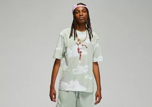 Nike Air Jordan Essential Statement 85 Aop Crew Tee Seafoam - Koszulki męskie - miniaturka - grafika 1
